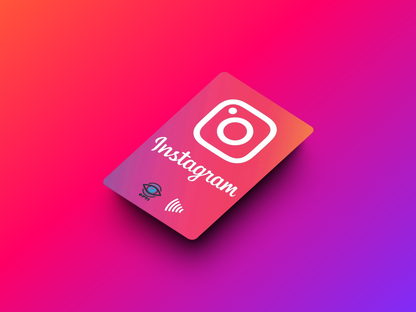 Card Instagram NFC +CONSEGNA GRATUITA