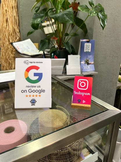 Stand NFC Google Bianco +CONSEGNA GRATUITA