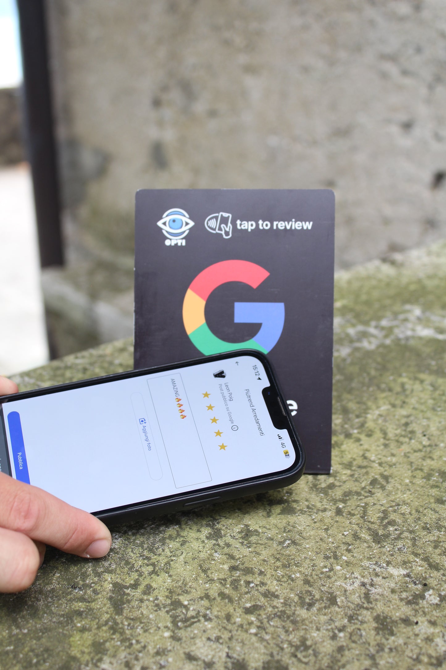 Stand NFC Google Neri +CONSEGNA GRATUITA